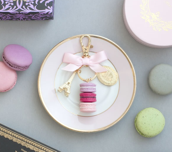 laduree macaroon key chains