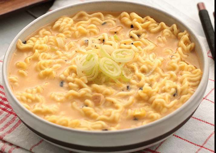 韩国进口不倒翁方便面 real特浓双重奶酪芝士方便面 135g