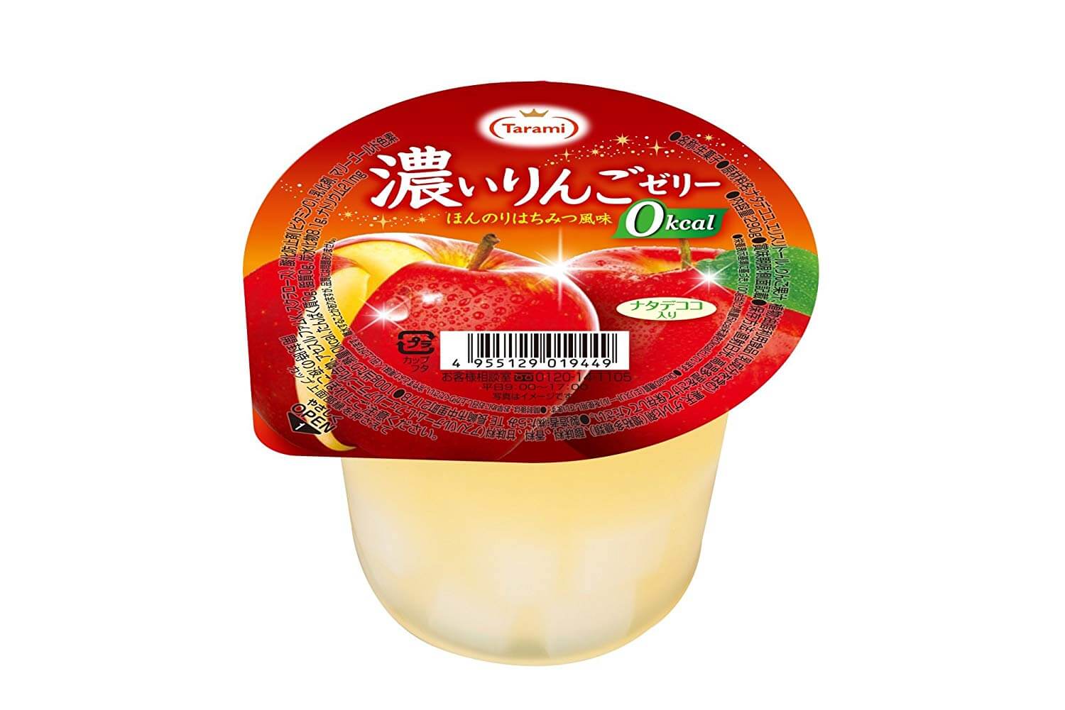 日本tarami果汁果冻零食0kcal饱腹代餐浓厚水果口味290g商品描述