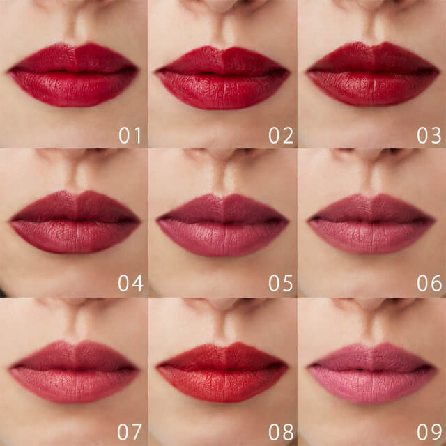 three自然植物 2019春季新品哑光/亮润口红唇膏 各9色共18款