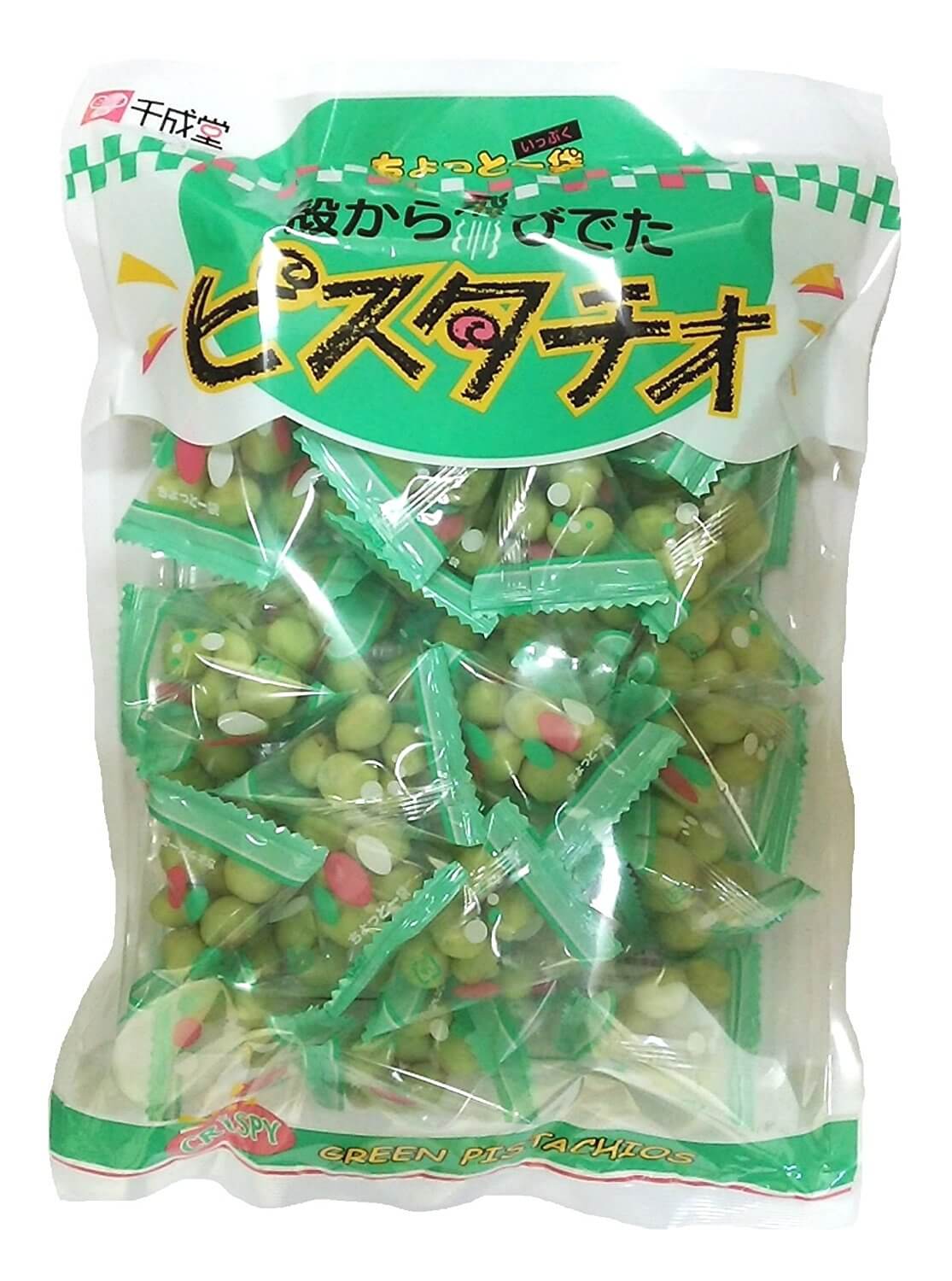 Sennarido GREEN SNACK PISTACHIO UMASHIO AJI 225g-Canada - Japan