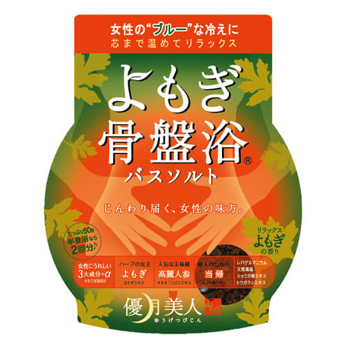 Graphico 优月美人艾草女性暖宫骨盆浴泡汤剂50g 日本代购直邮 Hommi