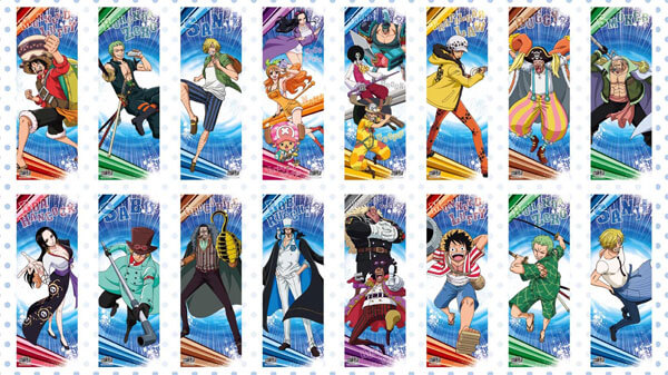 One Piece Movie Version Stampede Ensky Character Poster Box 16pieces Japan Online Shopping Hommi