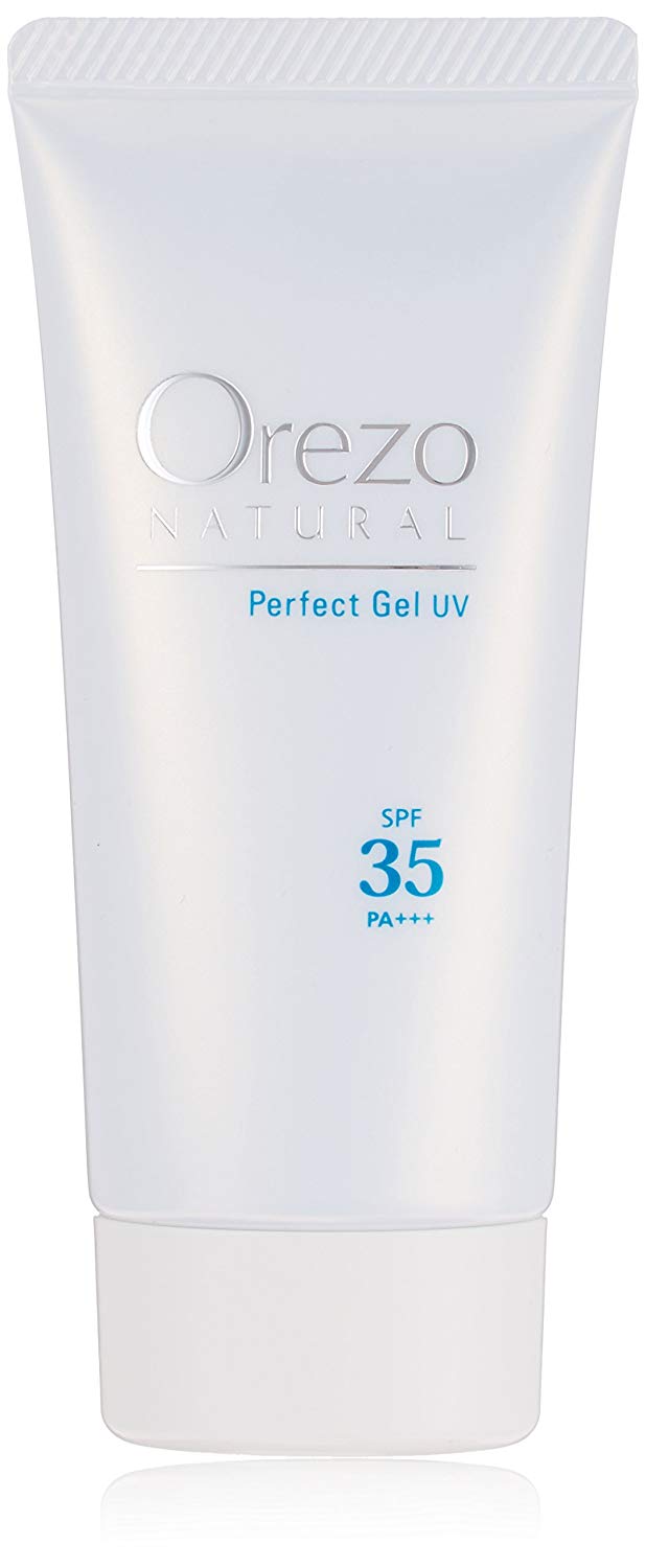 ROHTO Orezo NATURAL Perfect gel UV SPF35/PA+++ 50g-United States