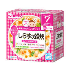 WAKODO babyfoods vegetable meat nutrition package for after 7