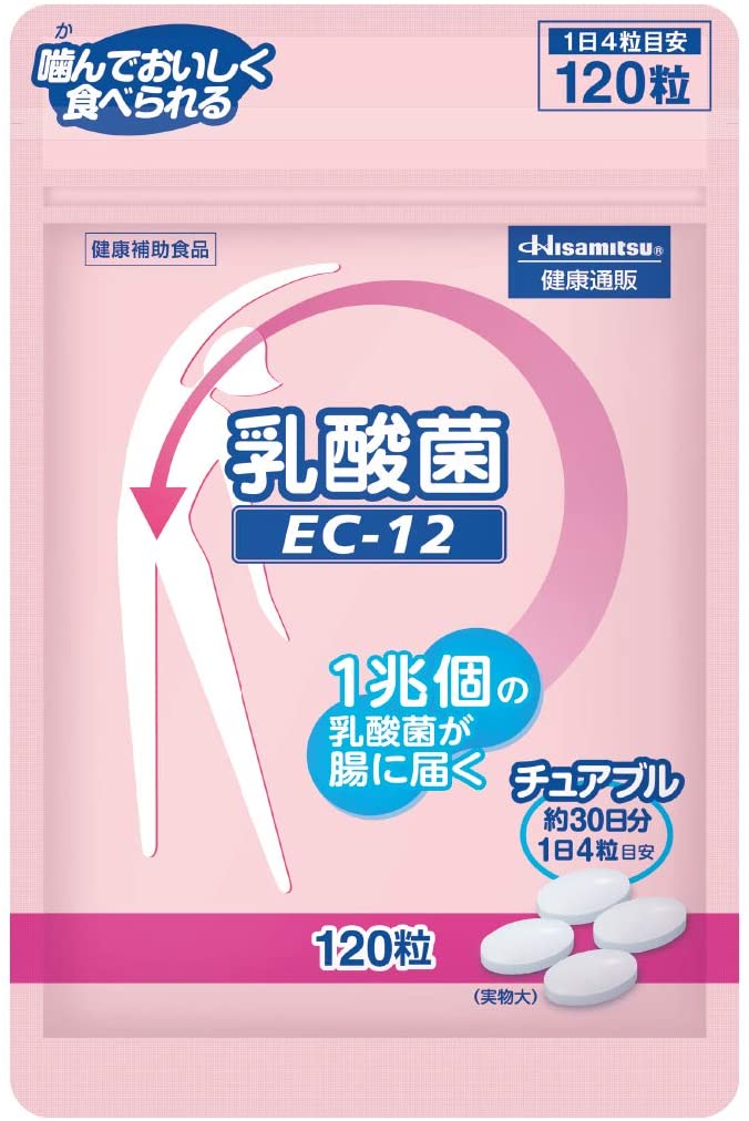 Hisamitsu Lactic Acid Bacteria EC-12 Chewable 120 Tablets-Germany