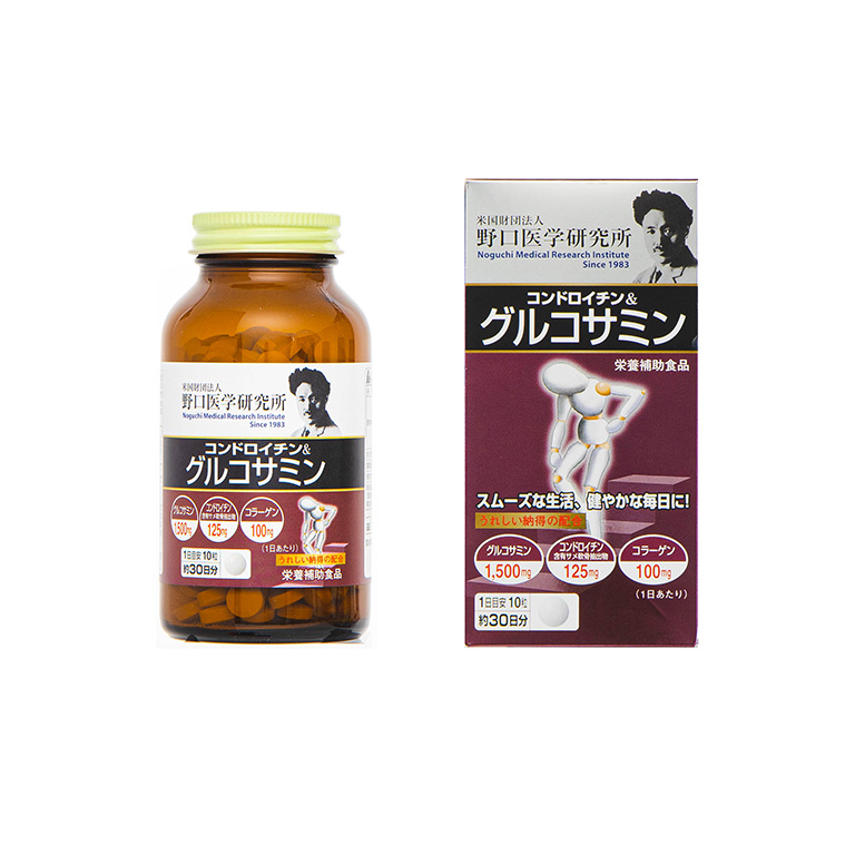 明治药品野口医学研究所软骨素＆葡萄糖胺保护膝盖关节300粒/700