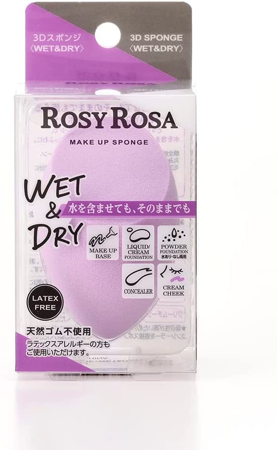 ROSY ROSA 3D sponge WET&DRY-United States-Japan Online