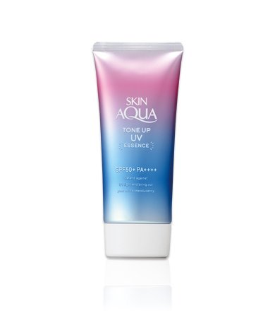 乐敦 ROHTO SKIN AQUA 防晒乳霜SPF50透明提亮清爽 80g商品描述