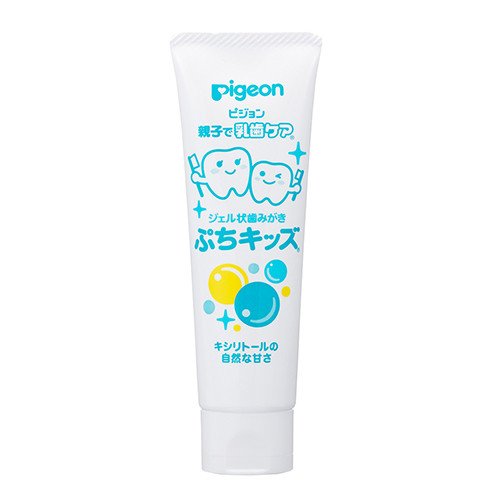 Pigeon 贝亲 婴幼儿童可吞咽牙膏 50g 1岁半以上商品描述