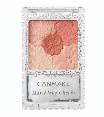 canmake 花瓣哑光腮红三色选 Mat Fleur Cheeks商品描述