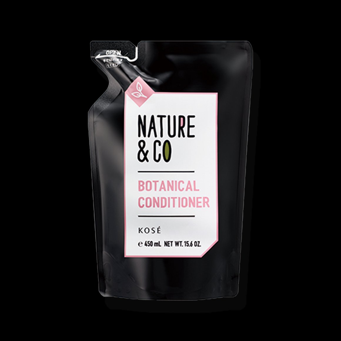 KOSE 高丝 NATURE&CO 植物性护发素 本体/替换装商品描述