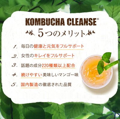 KOMBUCHA CLEANSE EARLY SUNRISE 康普茶 酵母茶饮 720ml商品描述