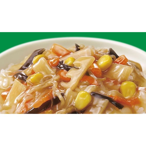 固力果 glico 菜彩亭5种蔬菜盖浇饭 140g 两种口味选商品描述