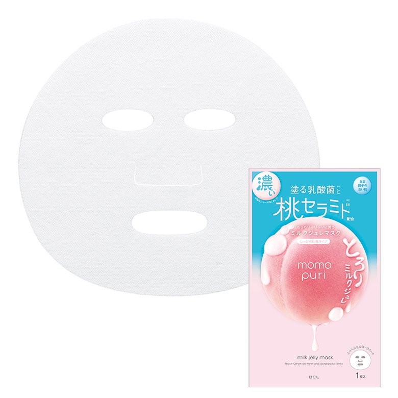 momopuri milk jelly mask 4 pcsdescription