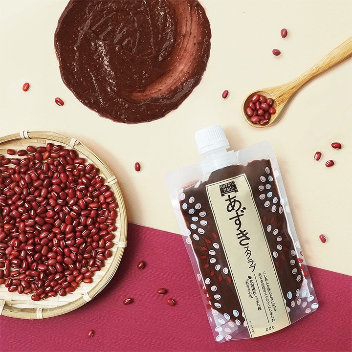 pdc碧迪皙红豆水洗面膜亮白补水去角质柔嫩170g