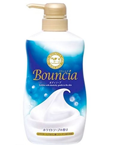 牛乳石碱bouncia浓密泡沫高保湿沐浴露单瓶装550ml商品描述