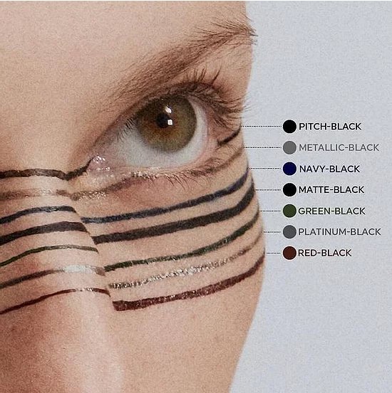 Flow fushi UZU 7種黑色風格眼線液筆 多色選商品描述