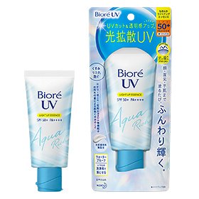 Biore UV Aqua Rich 清爽水感防晒精华 SPF50+／PA++++70g商品描述