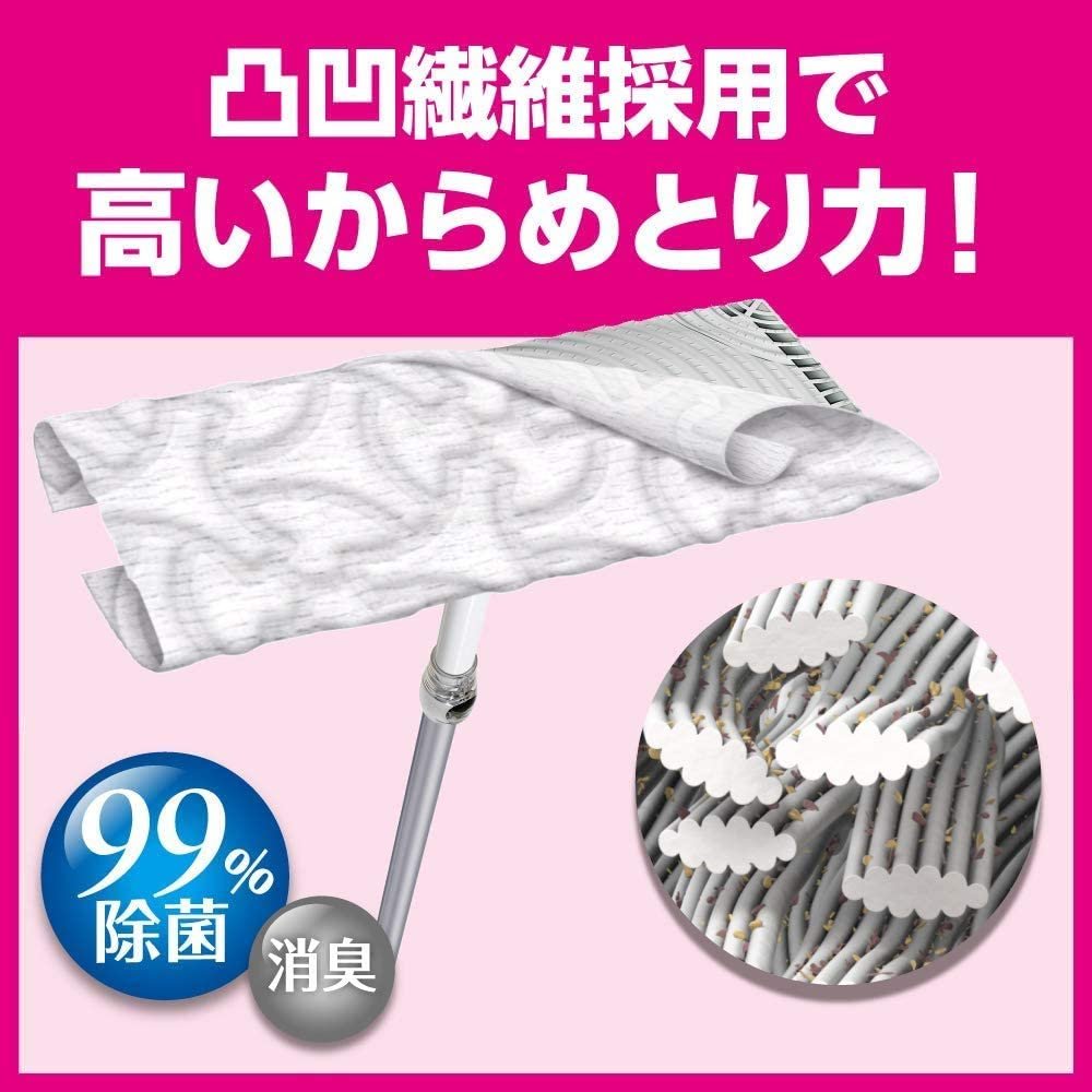 花王 KAO Quickle除尘拖把替换湿纸巾湿式拖布 多款选商品描述