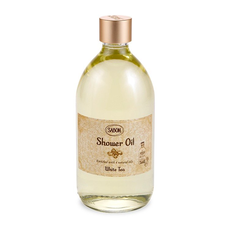 Sabon body bath oil WHITE TEE fragrance seriesdescription