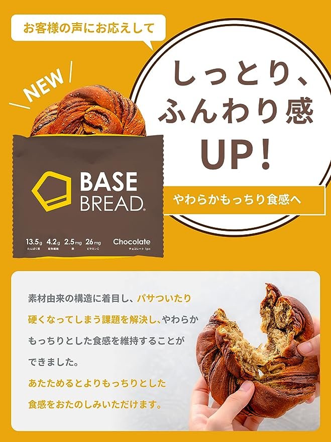 BASE BREAD 面包 減脂全麥面包 早餐面包 營養面包 健康面包 完全營養食品 低卡路裡 6款可選商品描述