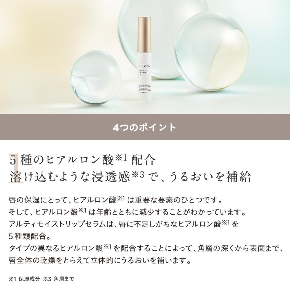 ETVOS ULTIMOIST 润唇精华乳 7g商品描述