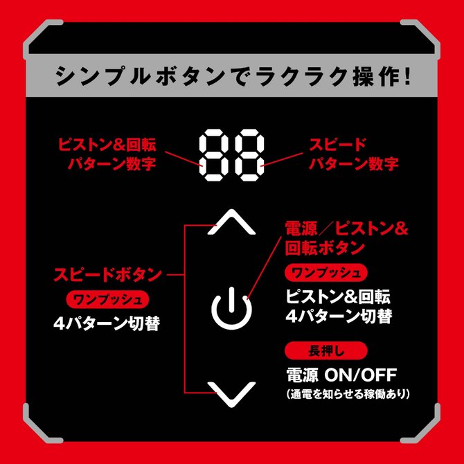 日本 HATOPLA(EXE) 普妮安娜第12代 手淫飞机杯 旋转+活塞 充电式电动飞机杯 普妮安娜系列电动飞机杯 日本电动飞机杯商品描述