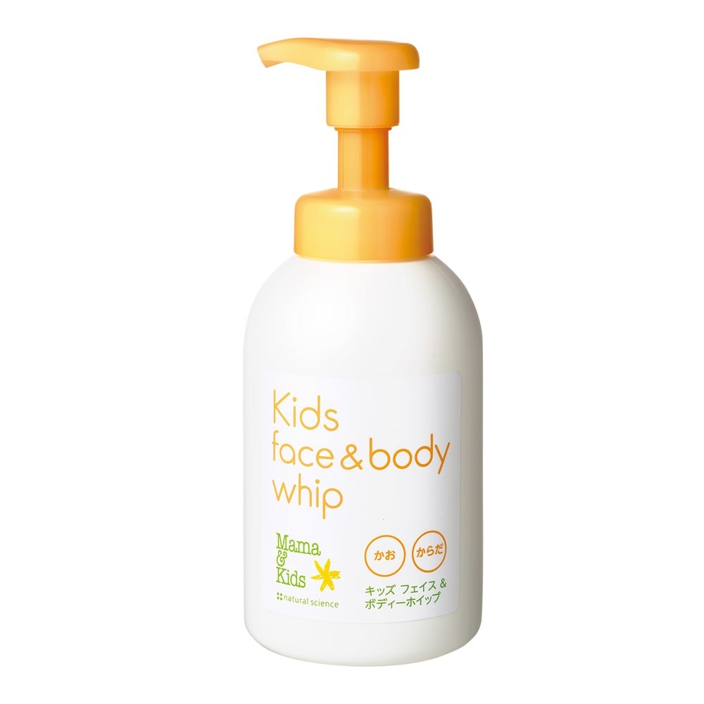 Mama＆Kids 儿童系列 身体&面部 两用泡沫洁肤液 460ml商品描述