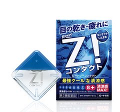 Rohto樂敦Z！隱形眼鏡用眼藥水 清涼度8+超清涼 12ml縮略圖