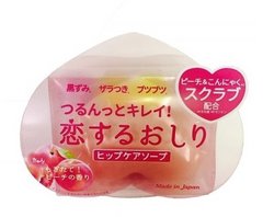 PELICAN SOAP 蒟蒻臀部PP去角质保湿蜜桃皂 淡化黑色素嫩滑 80g缩略图