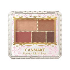 CANMAKE 持久顯色裸妝啞光五色大地色眼影縮略圖