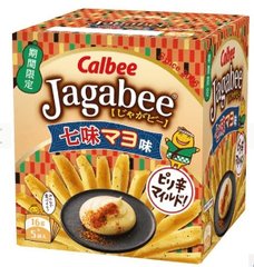 Calbee Jagabee方盒装薯条16g*5袋缩略图