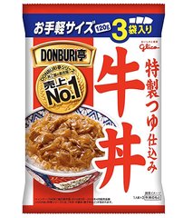 江崎固力果DONBURI亭 牛丼120g×3食缩略图