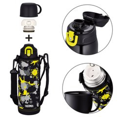 膳魔師 THERMOS 真空斷熱保熱保冷兒童兩用保溫杯 FHO-1001WF 1L 3色可選縮略圖