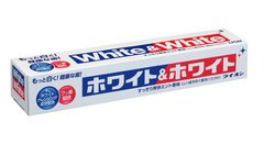 LION狮王WHITE & WHITE成人亮白牙膏 薄荷香型150g美白固齿祛牙渍牙垢牙黄缩略图