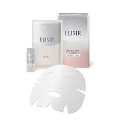 资生堂 ELIXIR 怡丽丝尔 纯肌净白双重修护面膜 6回分缩略图