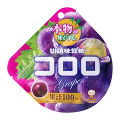 UHA味觉糖纯正果汁葡萄/蓝莓/草莓味果子软糖口感神奇缩略图