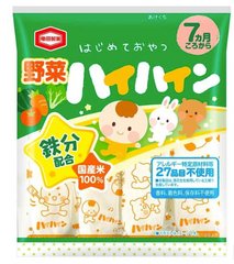 龜田制菓 嬰兒輔食無添加磨牙米餅 兩款選 7個月以上縮略圖