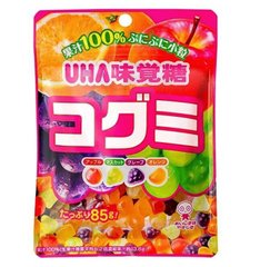 UHA Four flavors of fruit juice 100% Small soft sweets thumbnail