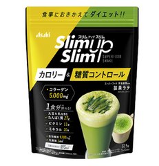 ASAHI 朝日 slim up slim 酵素膠原抹茶拿鐵美容營養代餐 315g縮略圖