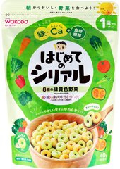 和光堂 WAKODO 初期輔食 早餐麥脆圈 補充鐵/鈣/食物纖維 40g 三款選 1歲+縮略圖