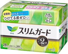 花王乐而雅零触感特薄日用护翼卫生巾20.5cm28片缩略图