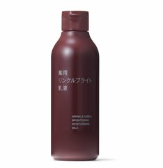 MUJI Wrinkle Care & Brightening Moisturising Milk 50ml 200ml Refill 180ml thumbnail