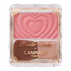 Canmake 新品 可愛心形 光澤感單色腮紅 4色選縮略圖