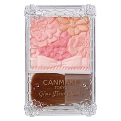 井田 CANMAKE 五色花瓣雕刻 透明密著珠光腮紅 帶腮紅刷 Glow fleur cheeks縮略圖