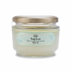 SABON 禅意白茶香氛系列 天然海鹽身體磨砂膏縮略圖