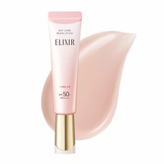 资生堂 ELIXIR 怡丽丝尔 日间防护妆前乳 改善肤色不均 提亮肤色 弹性光泽 紧致提升防晒乳液SP+ aa SPF50+  PA++++ 35g缩略图