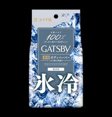 Gatsby 杰士派 男士身体用抽取式 止汗湿巾纸30枚 冰冷款缩略图