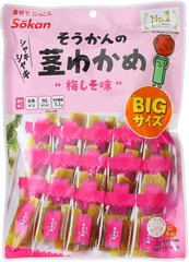 SOKAN 壮关 海带芯 清脆爽口 裙带菜茎 大包装 梅子味 淡盐味 217g缩略图